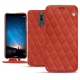 Housse cuir Huawei Mate 10 Lite - Arange clouquié - Couture