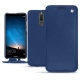 Capa em pele Huawei Mate 10 Lite - Bleu frisson