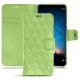 Custodia in pelle Huawei Mate 10 Lite - Vert olive - Couture ( Nappa - Pantone 578U ) 
