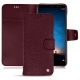 Housse cuir Huawei Mate 10 Lite - Lie de vin ( Pantone 5115C ) 