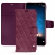 Huawei Mate 10 Lite leather case - Prune vintage - Couture