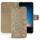 Housse cuir Huawei Mate 10 Lite - Autruche desert