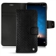 Housse cuir Huawei Mate 10 Lite - Serpent nero