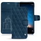 Housse cuir Huawei Mate 10 Lite - Blu mediterran - Couture