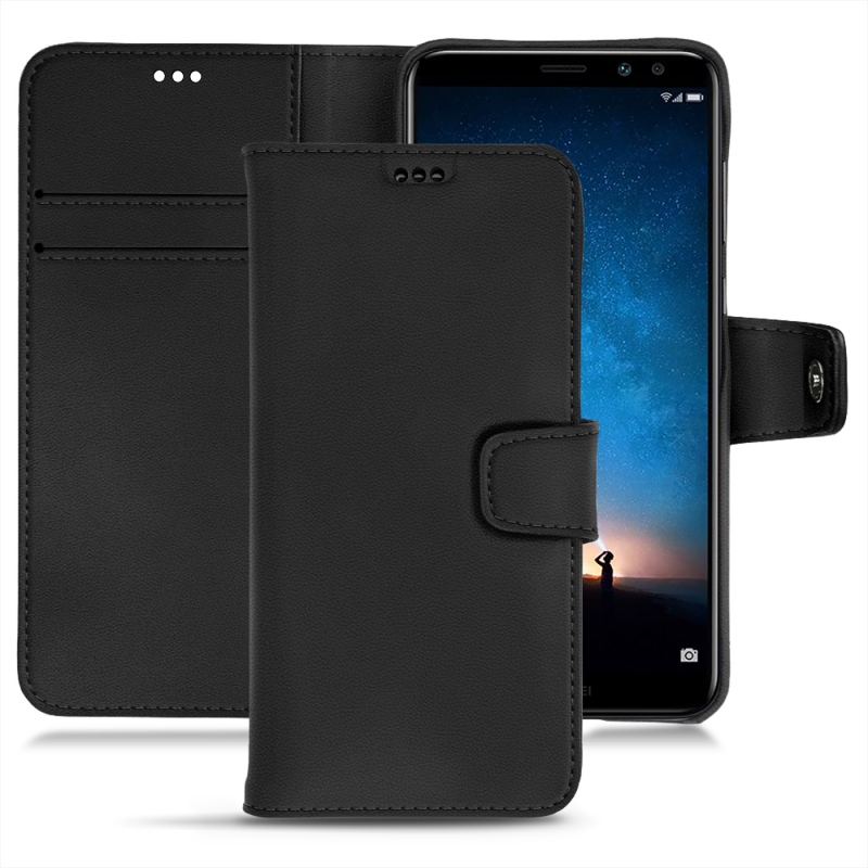 Funda de piel Huawei Mate 10 Lite - Noir PU