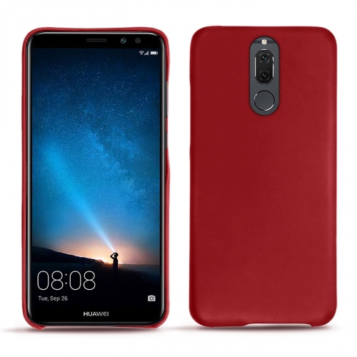 Lederschutzhülle Huawei Mate 10 LiteRouge ( Nappa - Pantone #d50032 ) 