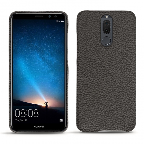 Custodia in pelle Huawei Mate 10 LiteAnthracite ( Pantone #41403c ) 