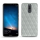 Custodia in pelle Huawei Mate 10 Lite - Gris - Couture ( Nappa - Pantone W428C ) 