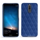 レザーケース Huawei Mate 10 Lite - Bleu océan - Couture ( Nappa - Pantone 293C ) 