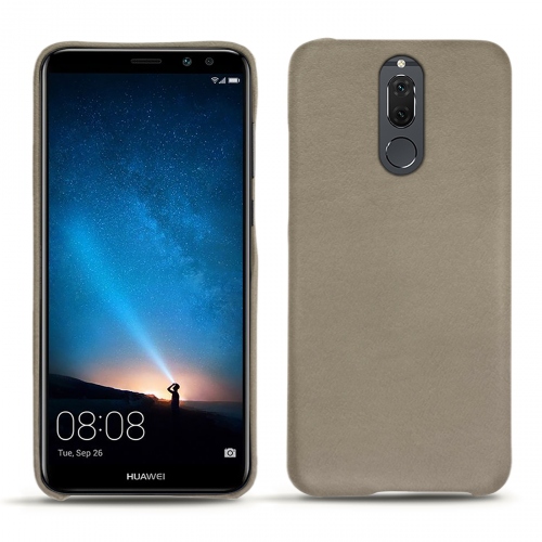 Capa em pele Huawei Mate 10 LiteDarboun sabla ( Pantone #BCB1A1 )