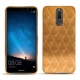 Coque cuir Huawei Mate 10 Lite - Or Maïa - Couture