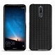 Coque cuir Huawei Mate 10 Lite - Abaca nero