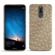 Custodia in pelle Huawei Mate 10 Lite - Autruche desert
