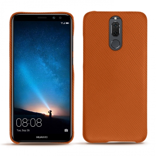 Lederschutzhülle Huawei Mate 10 LiteOrange vibrant ( Pantone #e36b39 ) 