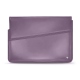Housse cuir pour ordinateur portable 15' - Griffe 1 - Lilas ( Nappa - Pantone 2645U ) 