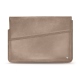15 인치 휴대용 퍼스널 컴퓨터를위한 가죽 케이스 - Griffe 1 - Taupe vintage ( Pantone 7530C ) 