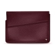 ノートPC、15インチ用レザーケース - Griffe 1 - Lie de vin ( Pantone 5115C ) 