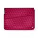 15 인치 휴대용 퍼스널 컴퓨터를위한 가죽 케이스 - Griffe 1 - Rose fluo - Couture