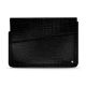 ノートPC、15インチ用レザーケース - Griffe 1 - Crocodile nero