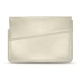 Capa em pele para computador portátil 15' - Griffe 1 - Blanc escumo