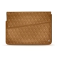 ノートPC、15インチ用レザーケース - Griffe 1 - Castan esparciate - Couture