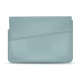ノートPC、15インチ用レザーケース - Griffe 1 - Bleu Ciel PU