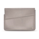 15 인치 휴대용 퍼스널 컴퓨터를위한 가죽 케이스 - Griffe 1 - Taupe innocent