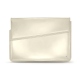 Funda de piel para ordenador portatil 13' - Griffe 1 - Blanc (  Nappa - White ) 