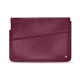 Housse cuir pour ordinateur portable 13' - Griffe 1 - Prune vintage ( Pantone 512C ) 