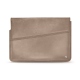 Housse cuir pour ordinateur portable 13' - Griffe 1 - Taupe vintage ( Pantone 7530C ) 