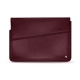 Custodia in pelle per computer portatile 13' - Griffe 1 - Lie de vin ( Pantone 5115C ) 