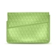 13 인치 휴대용 퍼스널 컴퓨터를위한 가죽 케이스 - Griffe 1 - Vert olive - Couture ( Nappa - Pantone 578U ) 