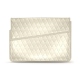 Custodia in pelle per computer portatile 13' - Griffe 1 - Blanc - Couture ( Bologna - White ) 