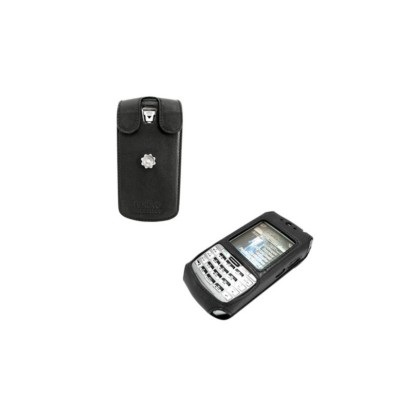 Astuccio in pelle BlackBerry 7100g - 7100x  - Noir ( Nappa - Black ) 
