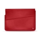 Funda de piel para ordenador portatil 13' - Griffe 1 - Rouge troupelenc