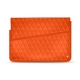 Custodia in pelle per computer portatile 13' - Griffe 1 - Orange fluo - Couture