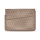 Capa em pele para computador portátil 13' - Griffe 1 - Taupe vintage - Couture
