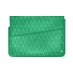 13 인치 휴대용 퍼스널 컴퓨터를위한 가죽 케이스 - Griffe 1 - Menthe vintage - Couture