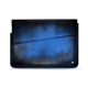 Housse cuir pour ordinateur portable 13' - Griffe 1 - Bleu Patine