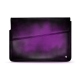 Capa em pele para computador portátil 13' - Griffe 1 - Violet Patine