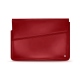 11 인치 휴대용 퍼스널 컴퓨터를위한 가죽 케이스 - Griffe 1 - Rouge ( Nappa - Pantone 199C ) 