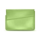 Funda de piel para ordenador portatil 11' - Griffe 1 - Vert olive ( Nappa - Pantone 578U ) 