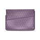 11 인치 휴대용 퍼스널 컴퓨터를위한 가죽 케이스 - Griffe 1 - Lilas - Couture ( Nappa - Pantone 2645U ) 