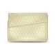 ノートPC、11インチ用レザーケース - Griffe 1 - Ivoire - Couture ( Sleek P C12 - White ) 