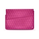 Funda de piel para ordenador portatil 11' - Griffe 1 - Rose BB - Couture