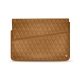 Leather sleeve for 11' laptop - Griffe 1 - Castan esparciate - Couture