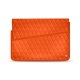 11 인치 휴대용 퍼스널 컴퓨터를위한 가죽 케이스 - Griffe 1 - Orange fluo - Couture