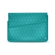 Custodia in pelle per computer portatile 11' - Griffe 1 - Bleu fluo - Couture