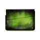 Housse cuir pour ordinateur portable 11' - Griffe 1 - Vert Patine