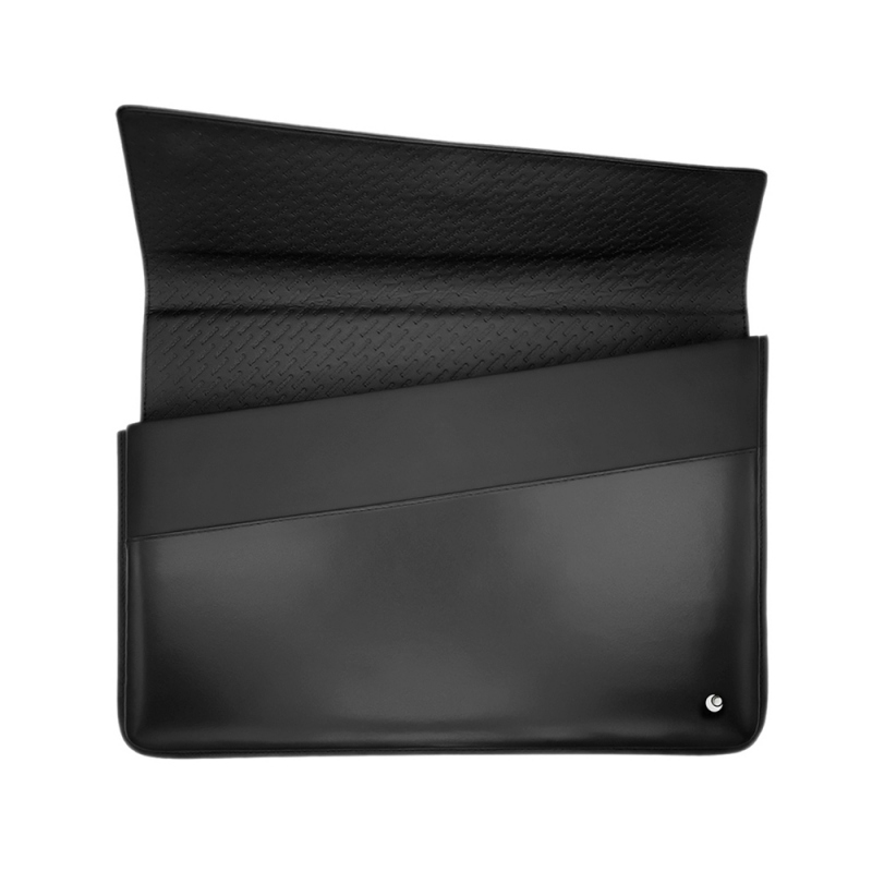 Leather sleeve for 11' laptop - Griffe 1